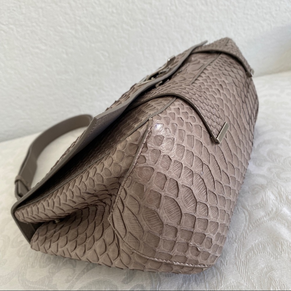 Proenza Schouler Courier Python Shoulder Bag - image 6